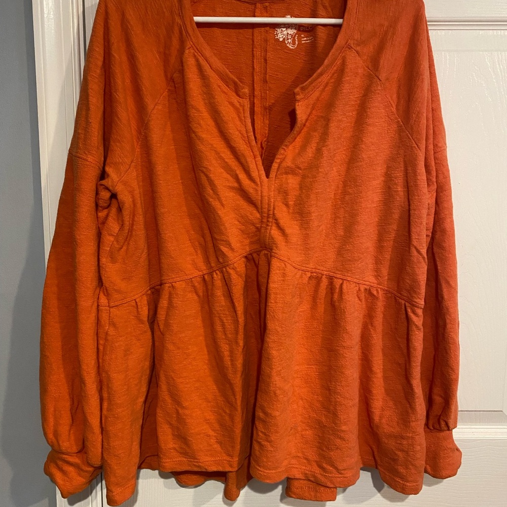 Anthropologie Pilcro Babydoll Top - Picture 4 of 10